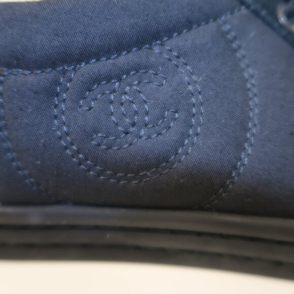 Chanel black sneakers in size 36.5 - Picture 6 of 7